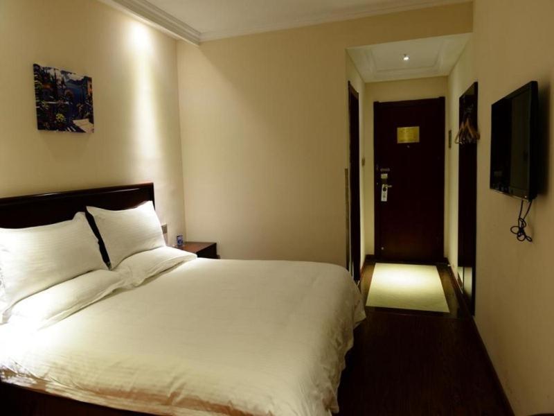 Greentree Inn Jiangsu Suzhou Huqiu West Chengbei Road Fulin Square Express Hotel Bagian luar foto
