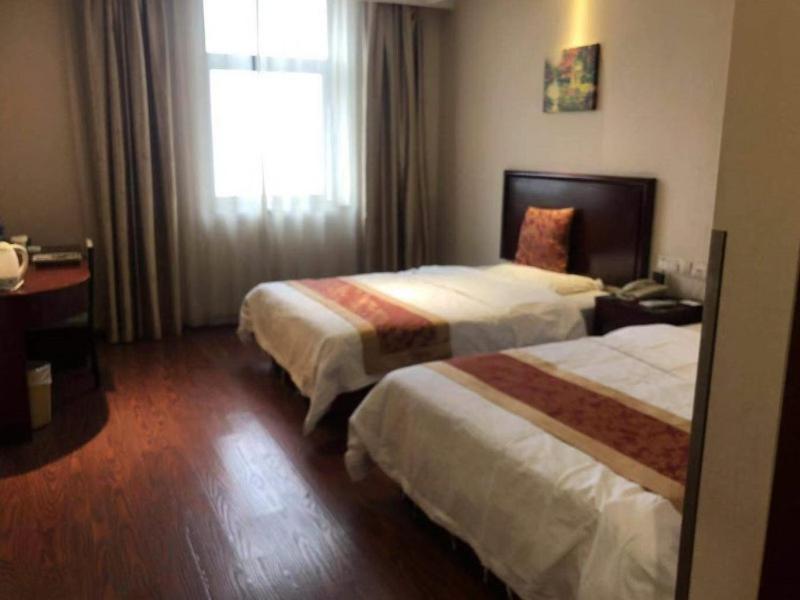 Greentree Inn Jiangsu Suzhou Huqiu West Chengbei Road Fulin Square Express Hotel Bagian luar foto
