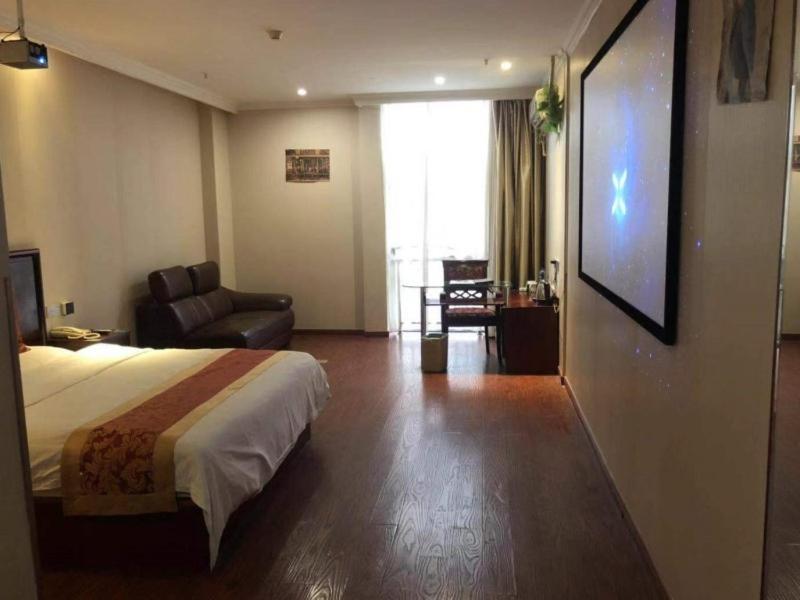 Greentree Inn Jiangsu Suzhou Huqiu West Chengbei Road Fulin Square Express Hotel Bagian luar foto