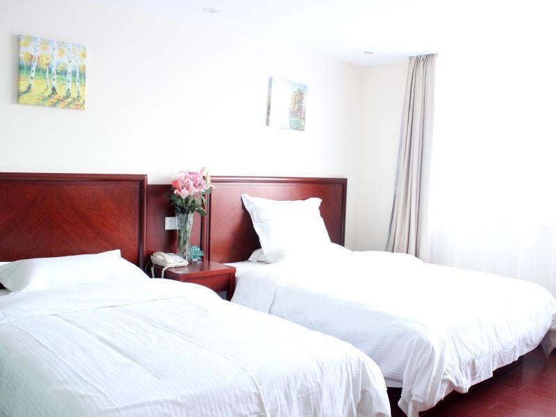 Greentree Inn Jiangsu Suzhou Huqiu West Chengbei Road Fulin Square Express Hotel Bagian luar foto