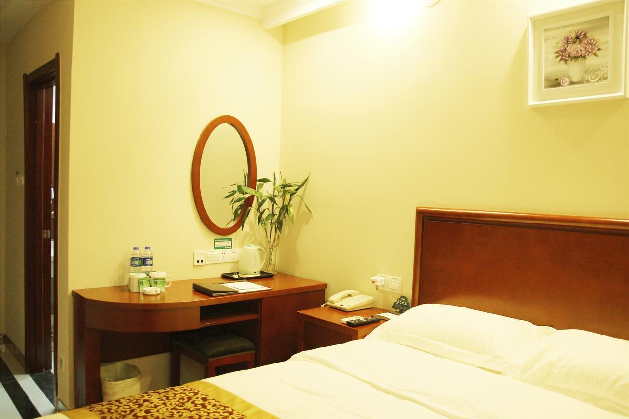 Greentree Inn Jiangsu Suzhou Huqiu West Chengbei Road Fulin Square Express Hotel Bagian luar foto