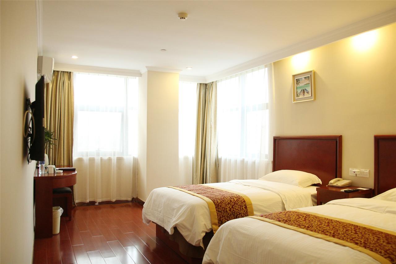 Greentree Inn Jiangsu Suzhou Huqiu West Chengbei Road Fulin Square Express Hotel Bagian luar foto
