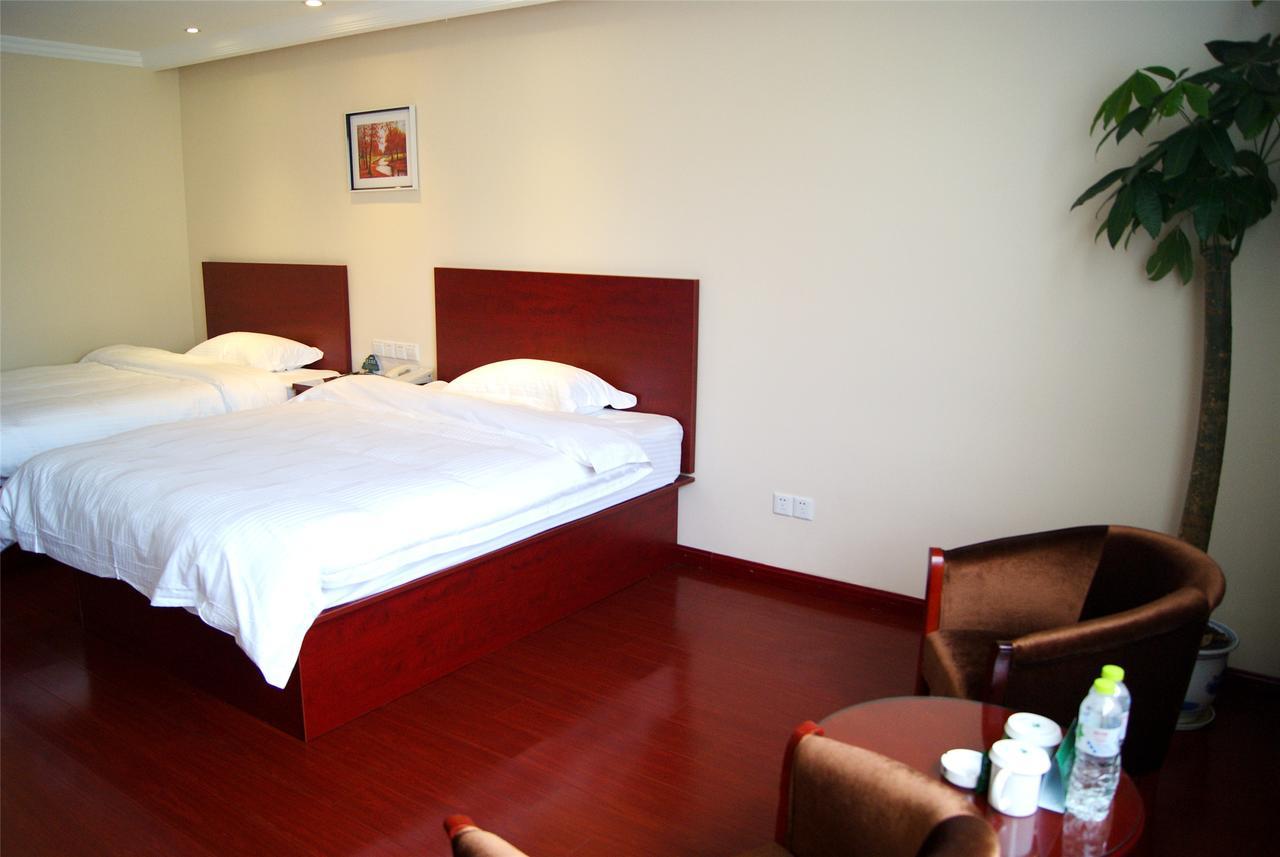 Greentree Inn Jiangsu Suzhou Huqiu West Chengbei Road Fulin Square Express Hotel Bagian luar foto