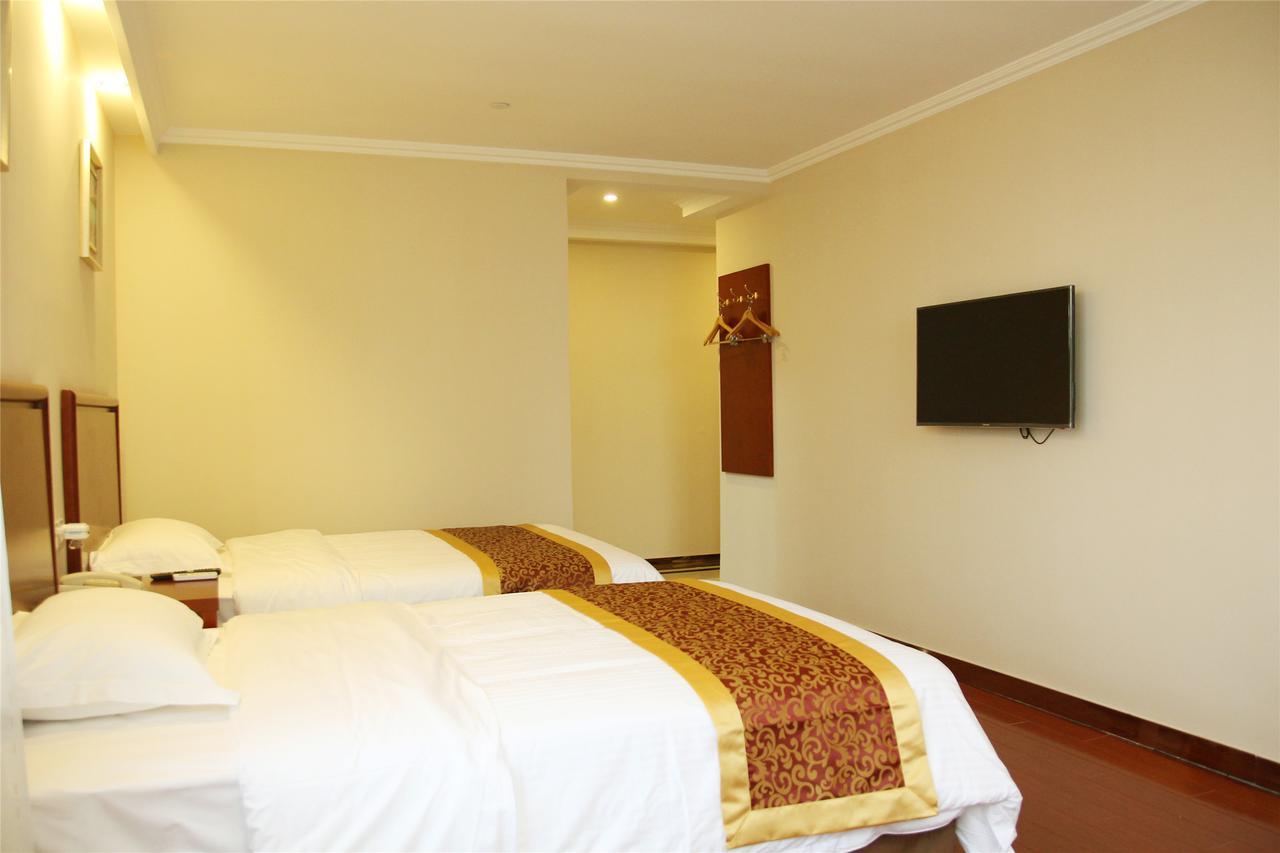 Greentree Inn Jiangsu Suzhou Huqiu West Chengbei Road Fulin Square Express Hotel Bagian luar foto