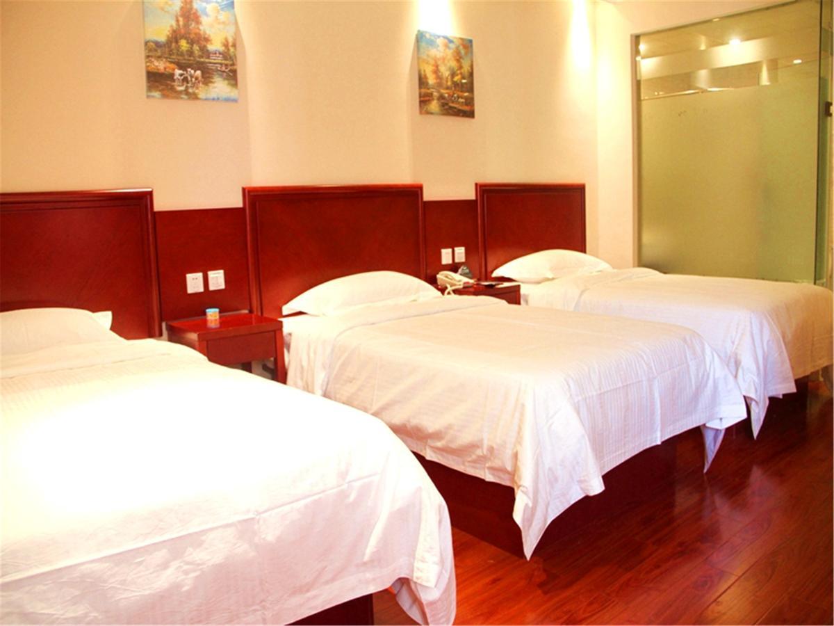 Greentree Inn Jiangsu Suzhou Huqiu West Chengbei Road Fulin Square Express Hotel Bagian luar foto
