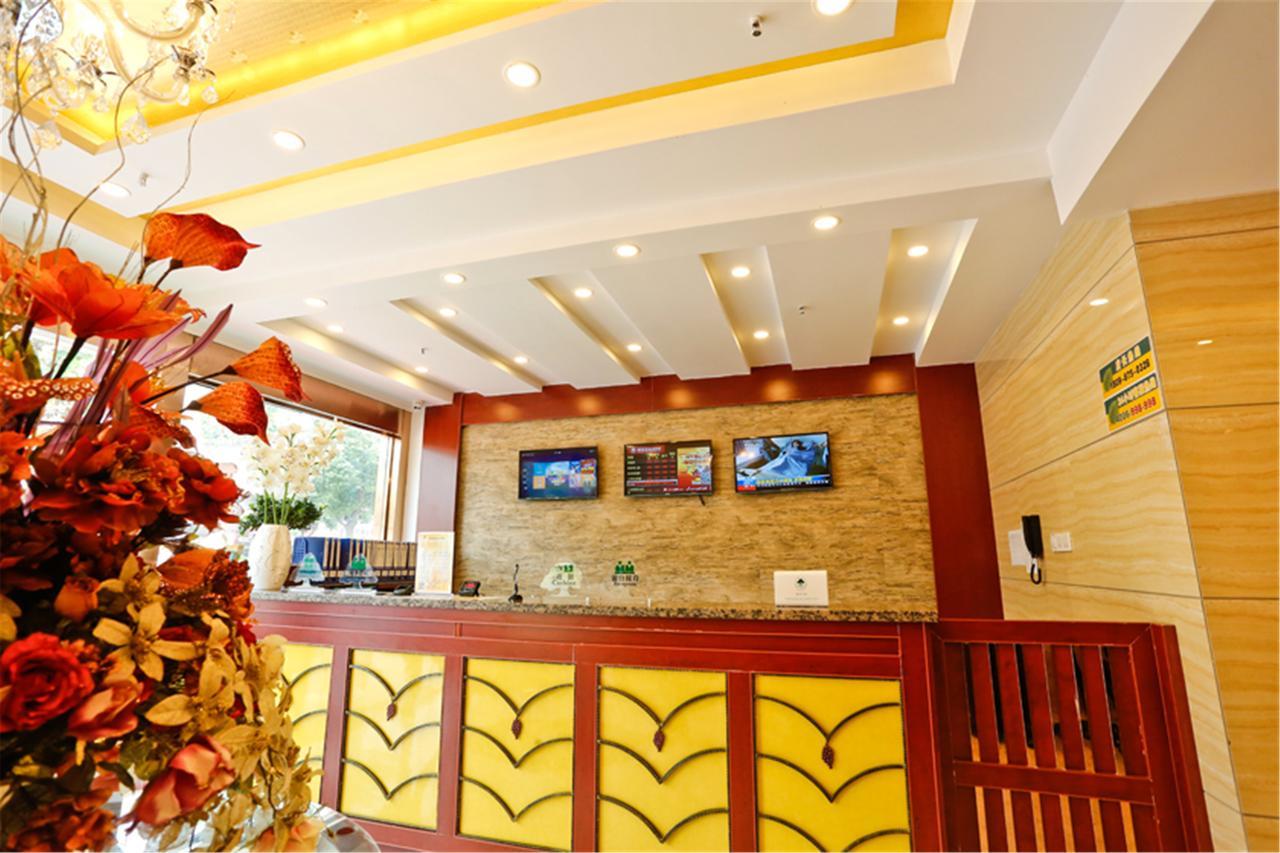 Greentree Inn Jiangsu Suzhou Huqiu West Chengbei Road Fulin Square Express Hotel Bagian luar foto