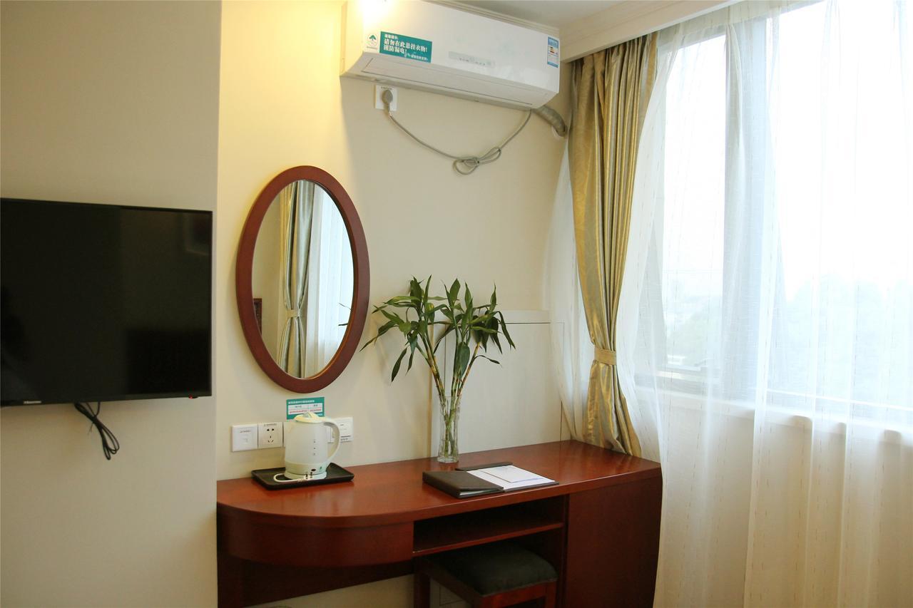 Greentree Inn Jiangsu Suzhou Huqiu West Chengbei Road Fulin Square Express Hotel Bagian luar foto