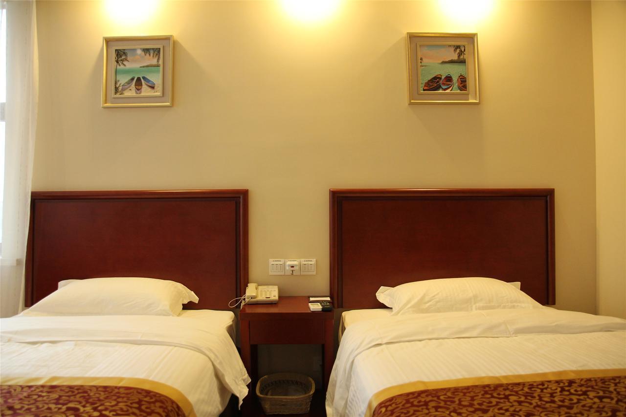 Greentree Inn Jiangsu Suzhou Huqiu West Chengbei Road Fulin Square Express Hotel Bagian luar foto