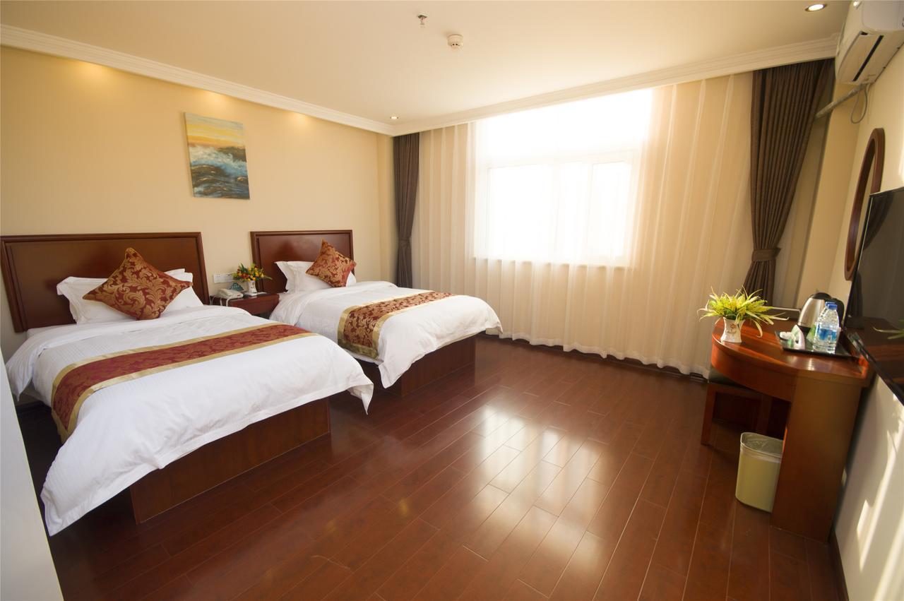 Greentree Inn Jiangsu Suzhou Huqiu West Chengbei Road Fulin Square Express Hotel Bagian luar foto