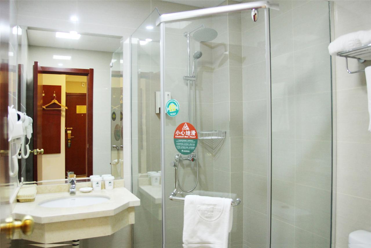 Greentree Inn Jiangsu Suzhou Huqiu West Chengbei Road Fulin Square Express Hotel Bagian luar foto