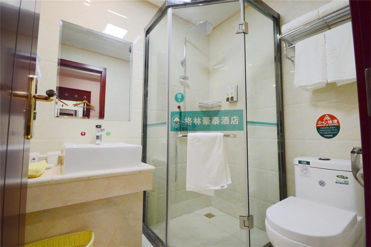 Greentree Inn Jiangsu Suzhou Huqiu West Chengbei Road Fulin Square Express Hotel Bagian luar foto