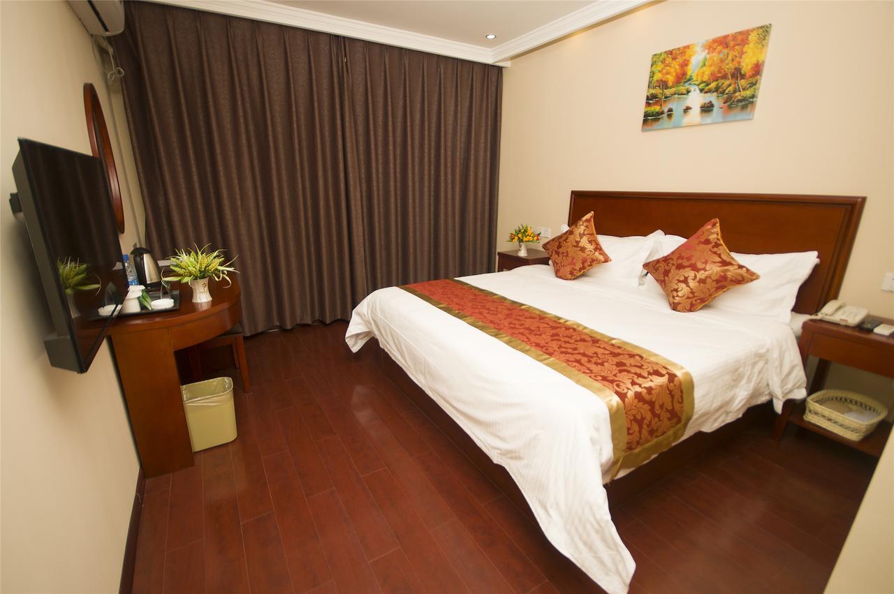 Greentree Inn Jiangsu Suzhou Huqiu West Chengbei Road Fulin Square Express Hotel Bagian luar foto
