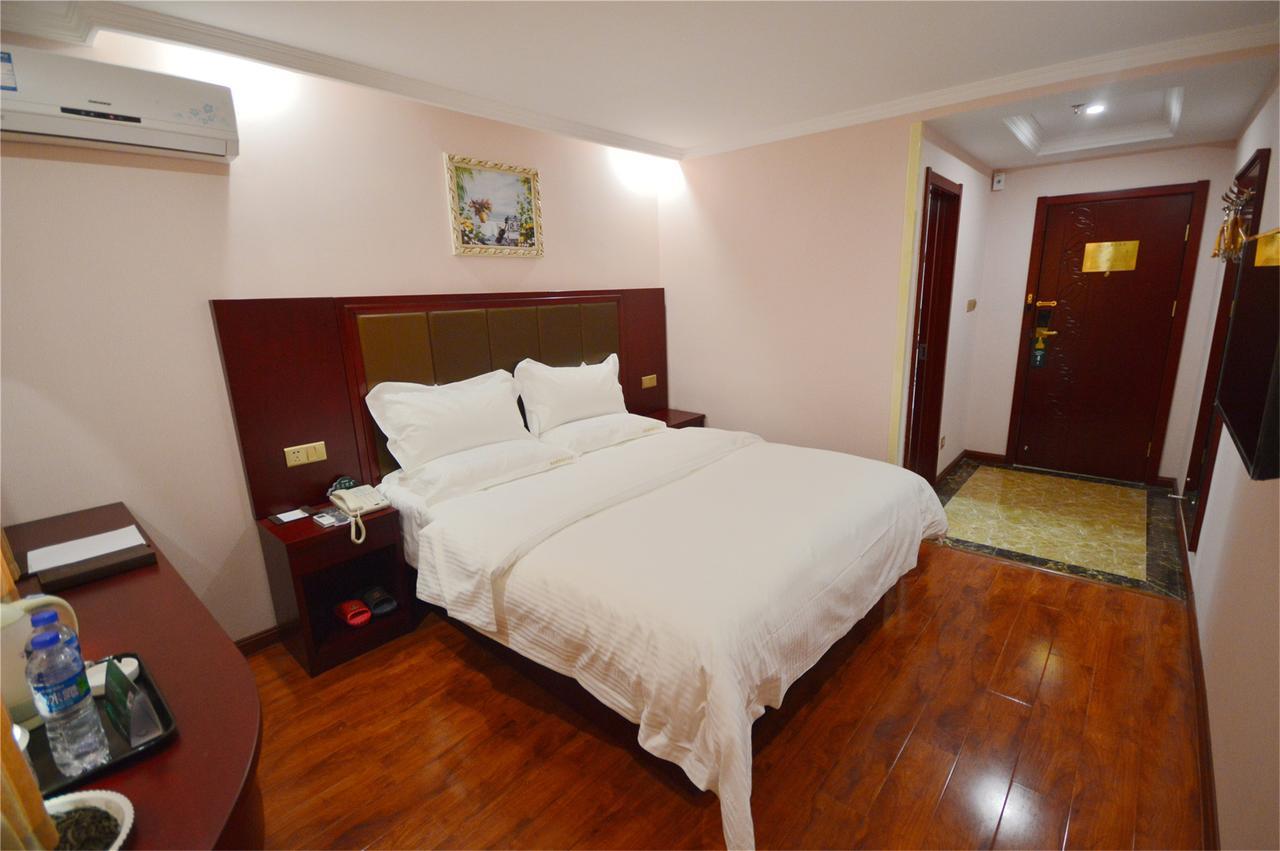 Greentree Inn Jiangsu Suzhou Huqiu West Chengbei Road Fulin Square Express Hotel Bagian luar foto
