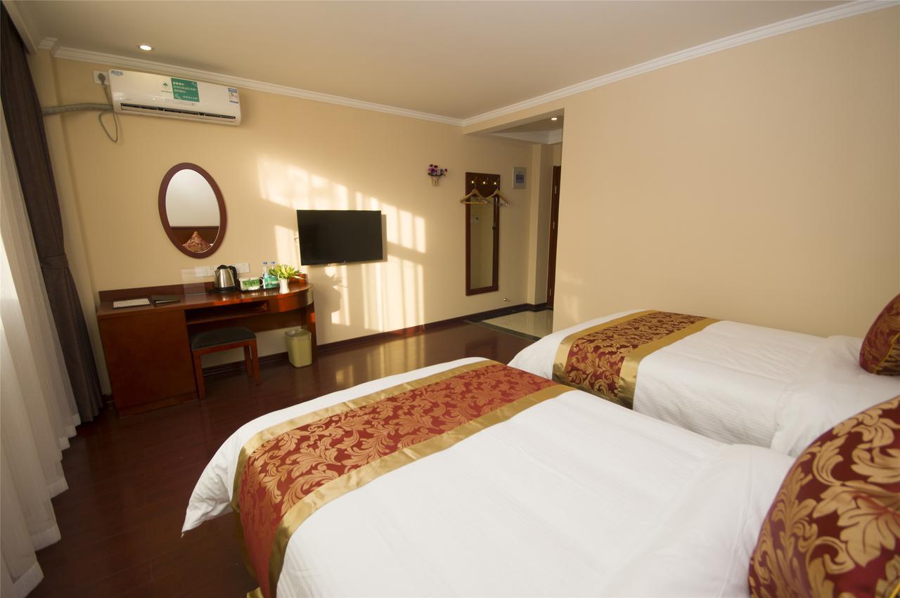 Greentree Inn Jiangsu Suzhou Huqiu West Chengbei Road Fulin Square Express Hotel Bagian luar foto